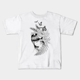 Butterfly Queen Kids T-Shirt